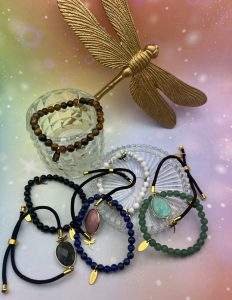 Bracelets vibratoires LiluBelle en pierres naturelles – énergie, équilibre et intention