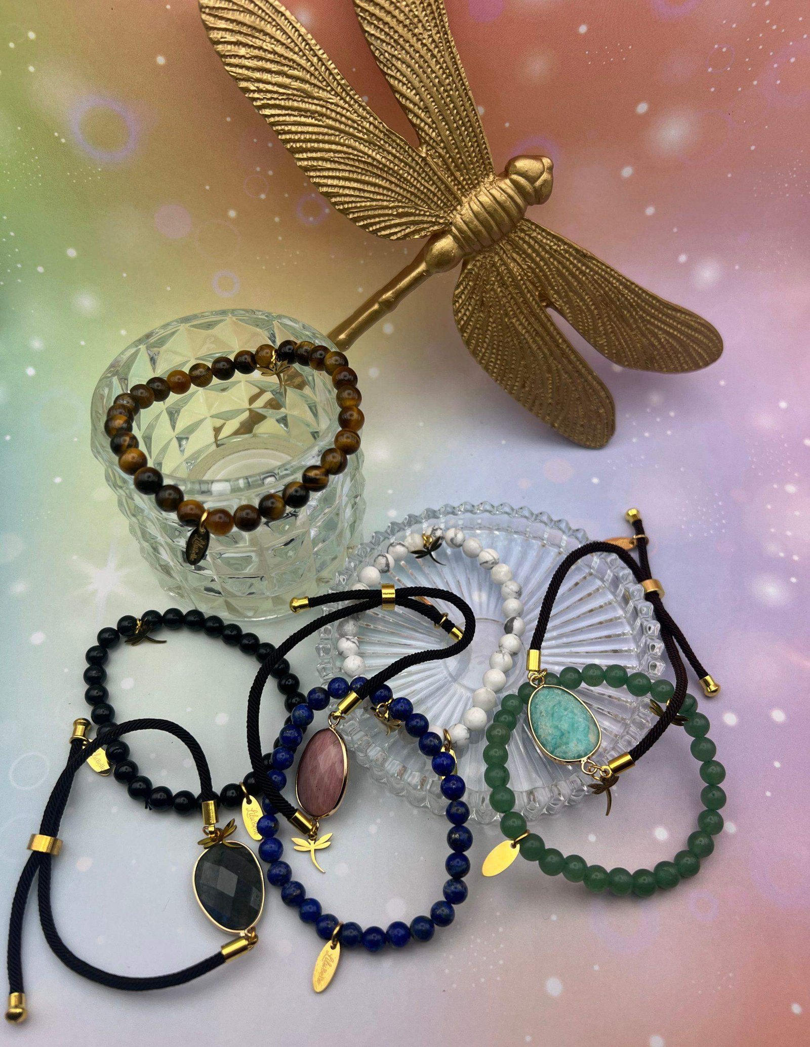 Bracelets vibratoires LiluBelle en pierres naturelles – énergie, équilibre et intention