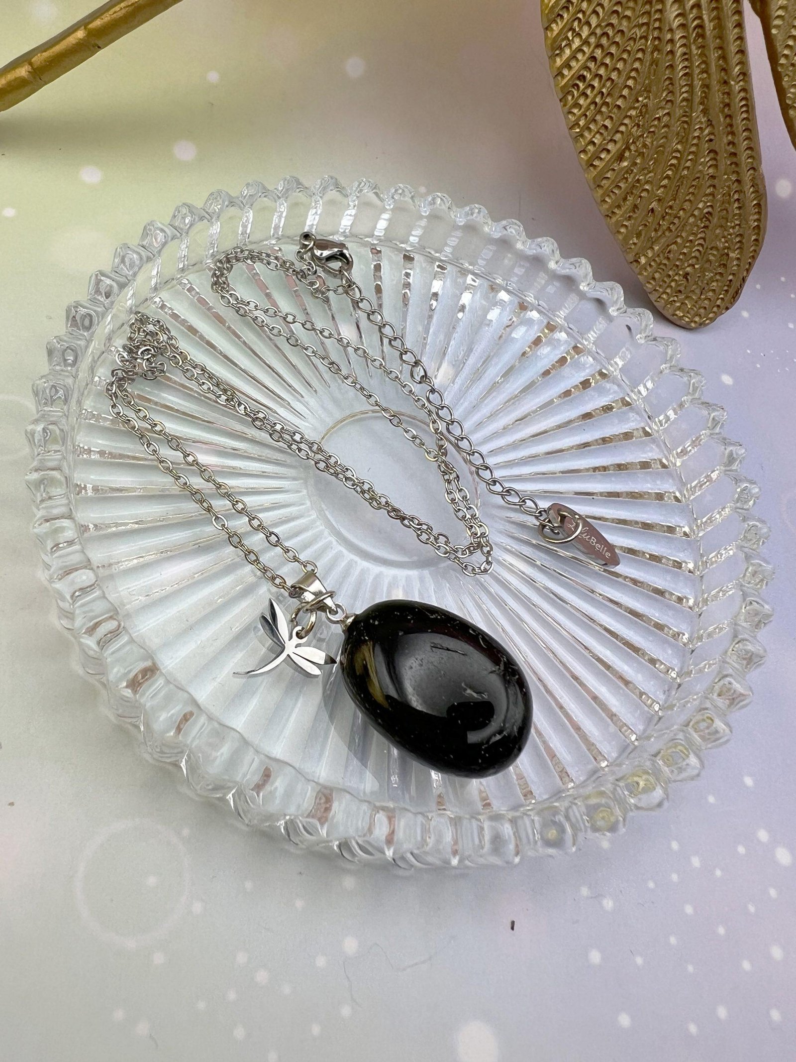 Collier pendentif en Tourmaline noire - Protection, ancrage et renaissance – Image 2