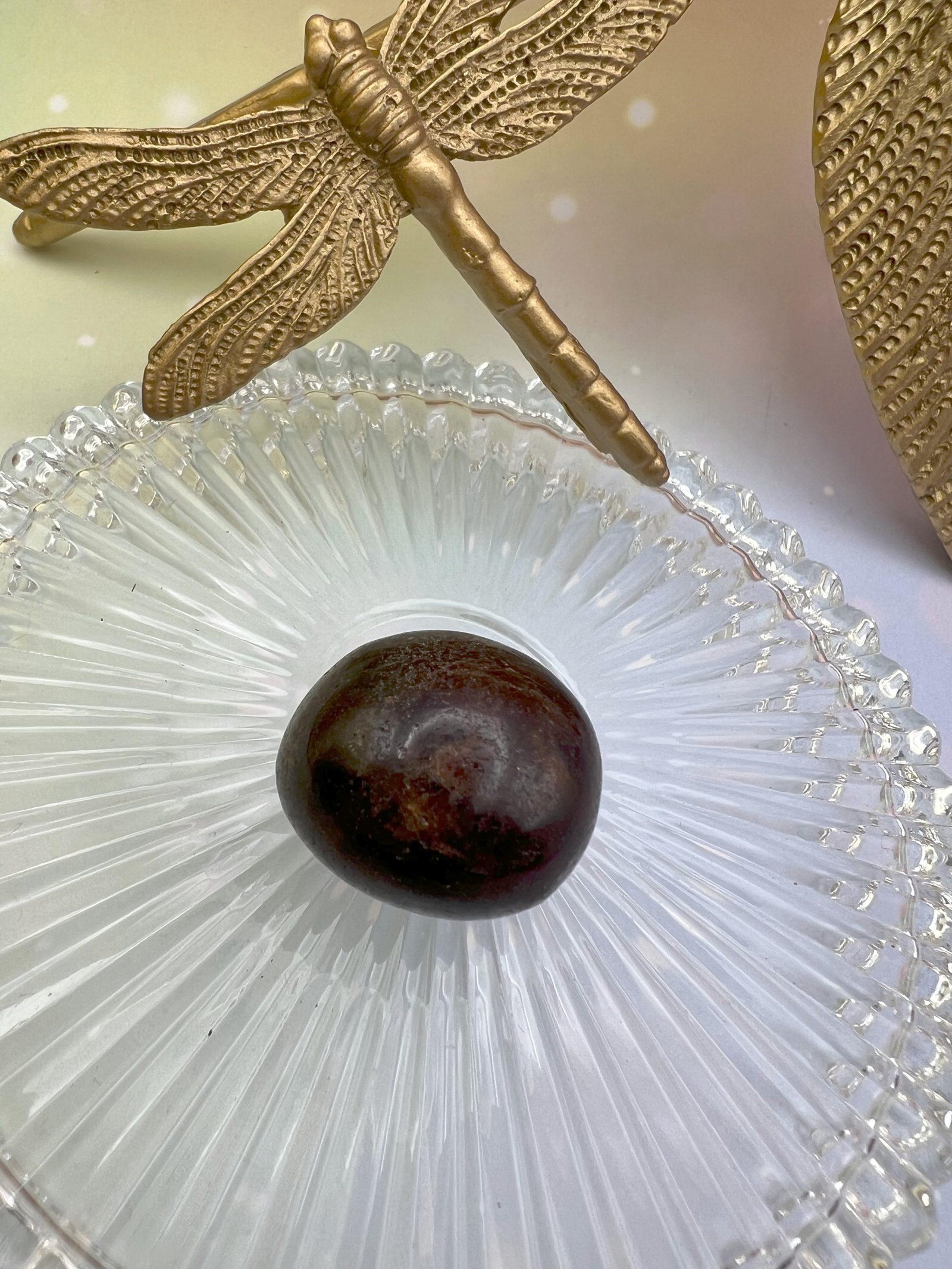 Pierre roulée Grenat Rouge - vitalité et feu intérieur – Image 2