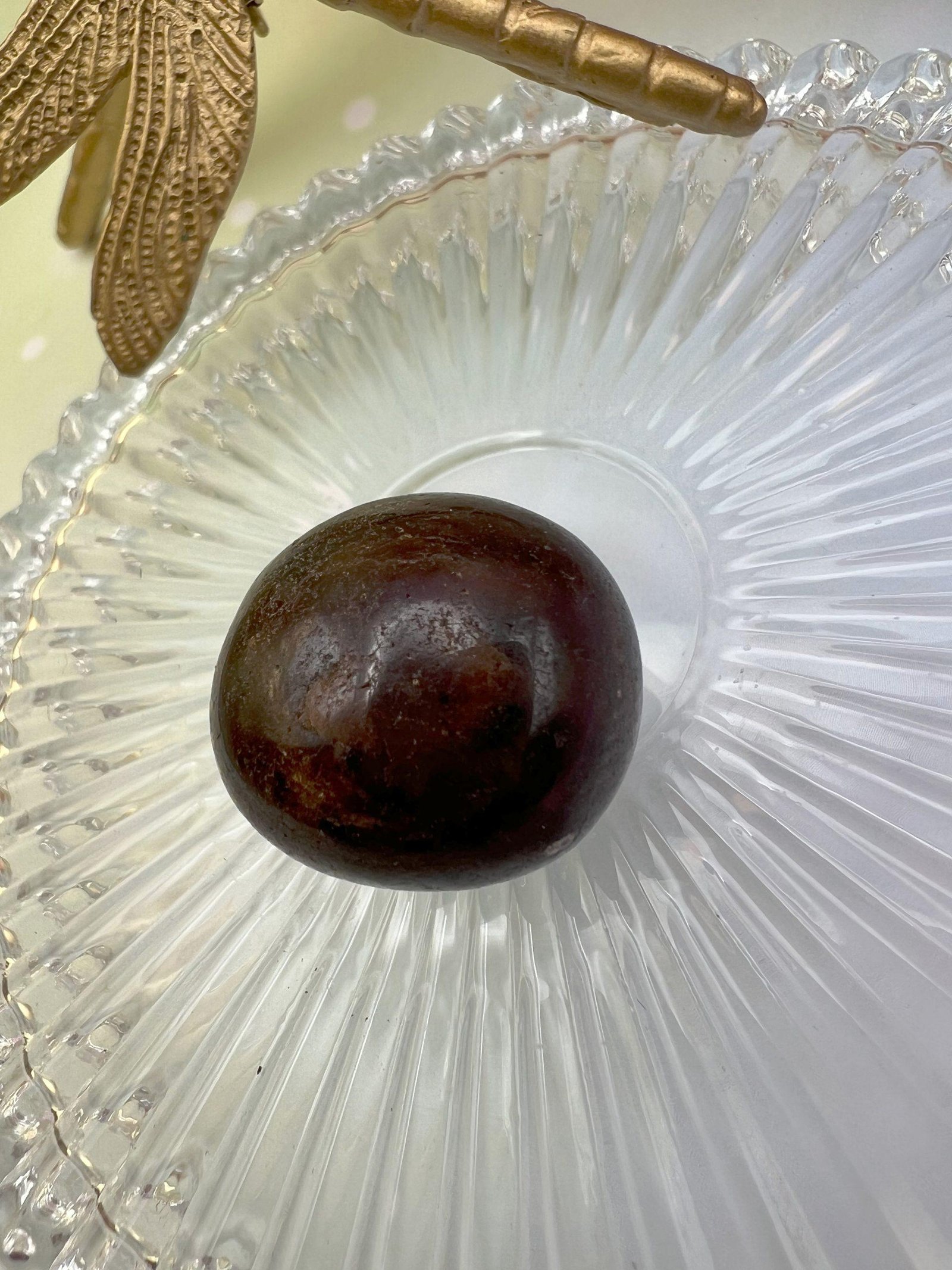 Pierre roulée Grenat Rouge - vitalité et feu intérieur – Image 3