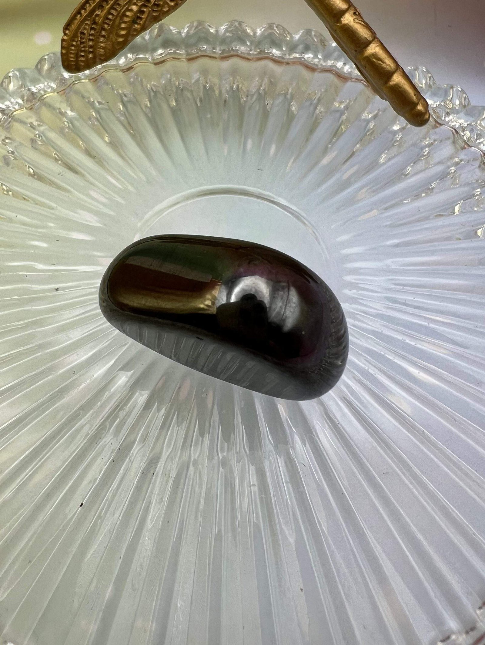 Pierre roulée en hématite naturelle – pierre d’ancrage, de confiance et de stabilité intérieure signée LiluBelle